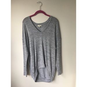 Aritzia Gray Oversized Sweater
